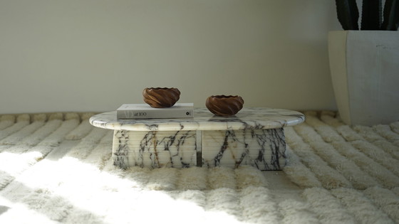 Image 1 of Calacatta Viola Marble Coffee Table