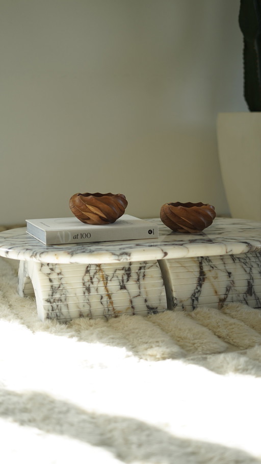 Calacatta Viola Marble Coffee Table