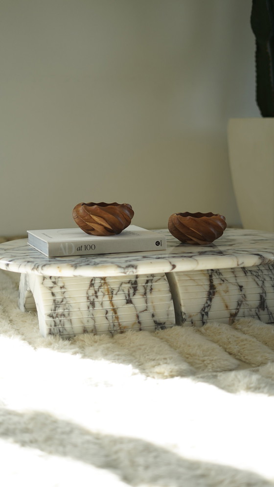 Image 1 of Calacatta Viola Marble Coffee Table