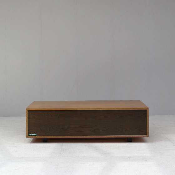 Image 1 of Birdseye maple coffee table by Giovanni Offredi for Saporiti Italia, 1975