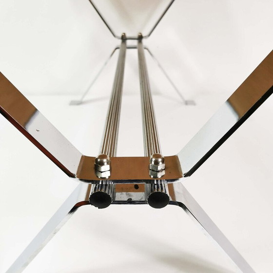 Image 1 of Tavolino da caffè vintage con piano in ceramica, Belgio 1960