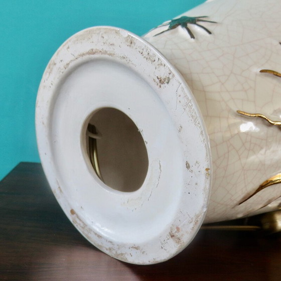 Image 1 of Vintage lamp for La Faïencerie de Longwy, France 1950