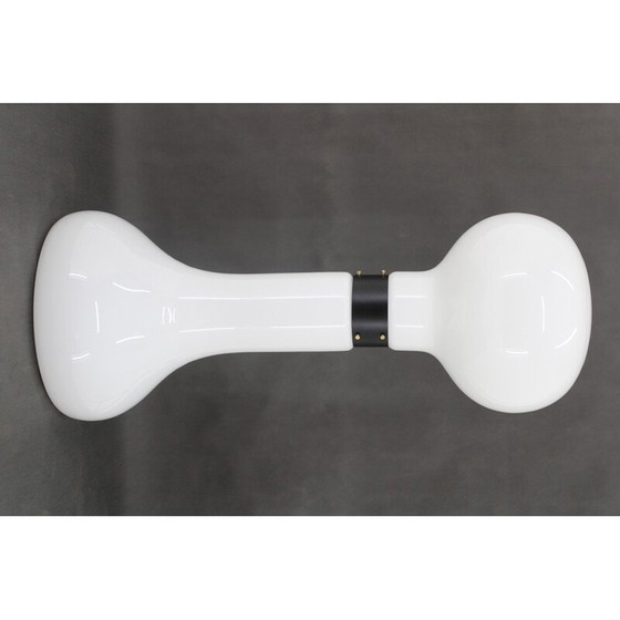 Image 1 of Vintage glass floor lamp by Karel Volf, Czechoslovakia 1980
