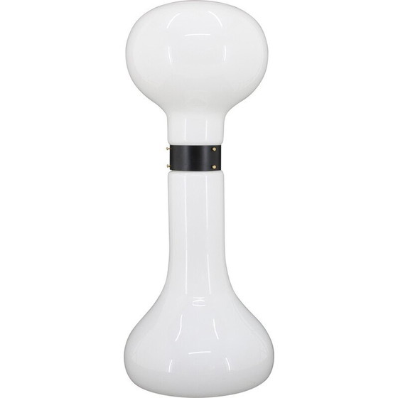 Image 1 of Vintage glass floor lamp by Karel Volf, Czechoslovakia 1980