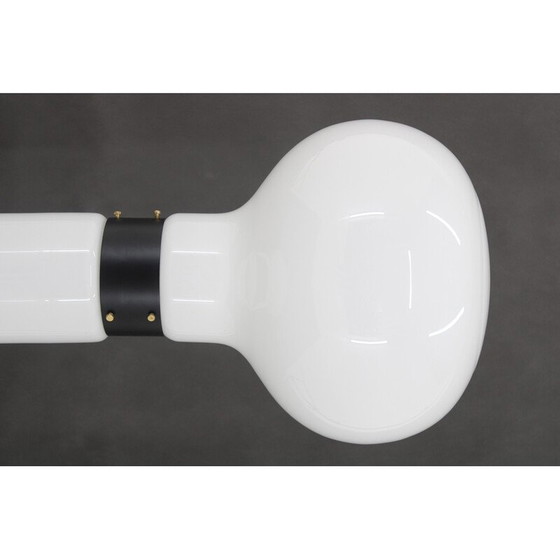 Image 1 of Vintage glass floor lamp by Karel Volf, Czechoslovakia 1980