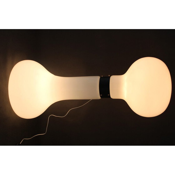 Image 1 of Vintage glass floor lamp by Karel Volf, Czechoslovakia 1980