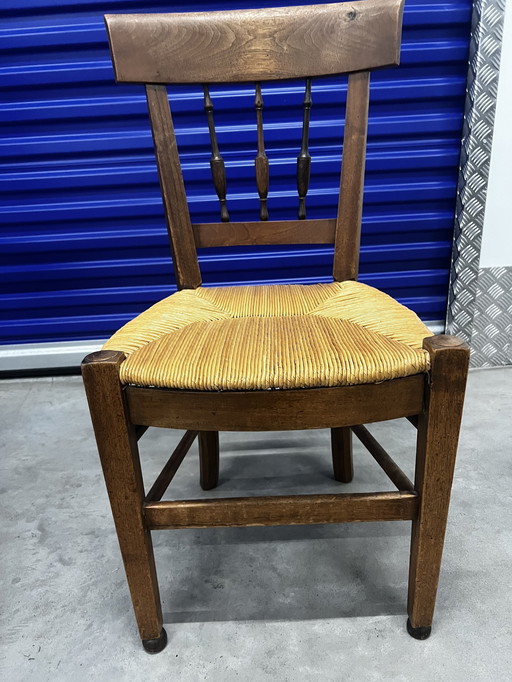 Wooden Chair Braided Seat