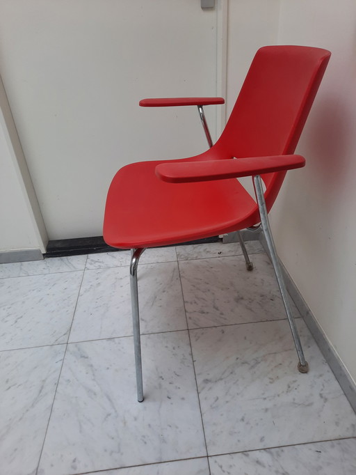 Arper Palm Chair Red