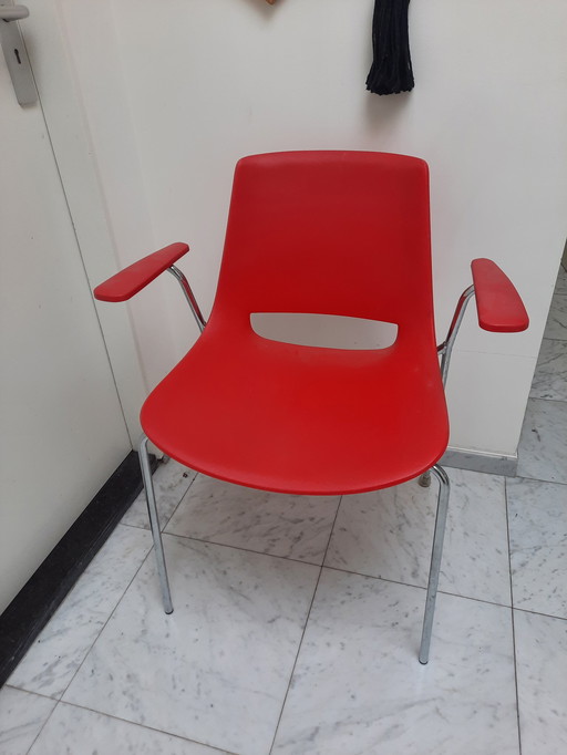 Arper Palm Chair Red