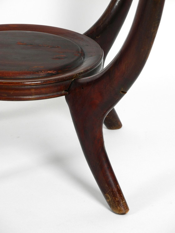 Image 1 of Échiquier et table d'appoint originaux Mid Century en bois et verre d'Italie