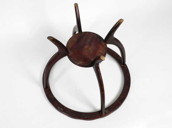 Image 1 of Échiquier et table d'appoint originaux Mid Century en bois et verre d'Italie