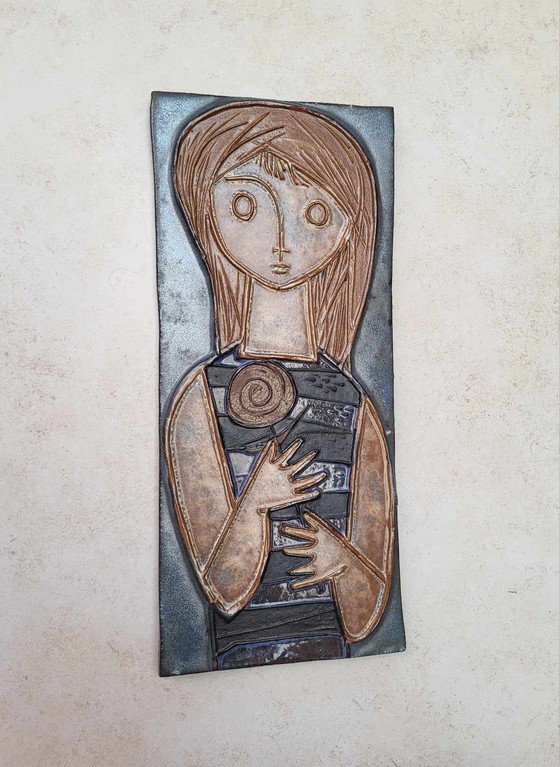 Image 1 of Ceramic wall plaque Amphora