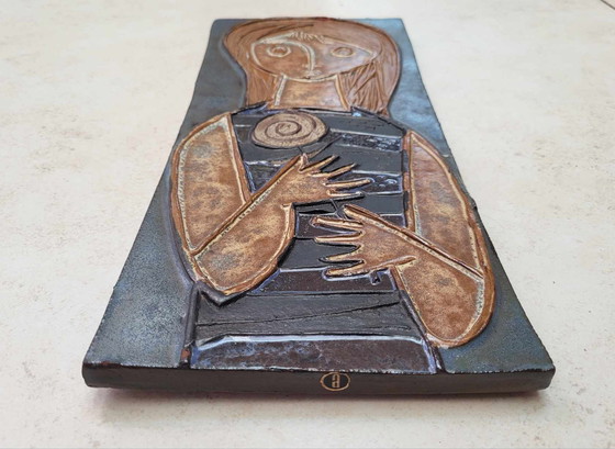 Image 1 of Ceramic wall plaque Amphora