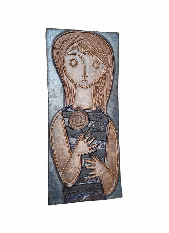 Image 1 of Ceramic wall plaque Amphora