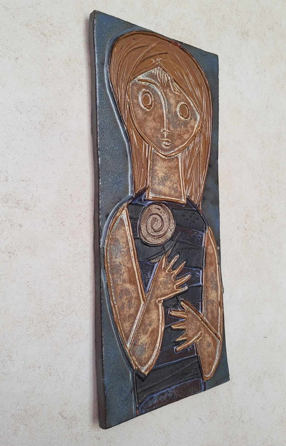 Image 1 of Ceramic wall plaque Amphora