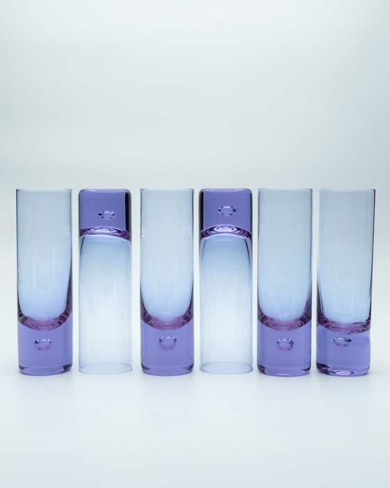 Image 1 of 6x Alexandrite Longdrink Glasses