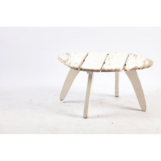 Image 1 of Pair of vintage organic wooden side tables by Rausch, 1960