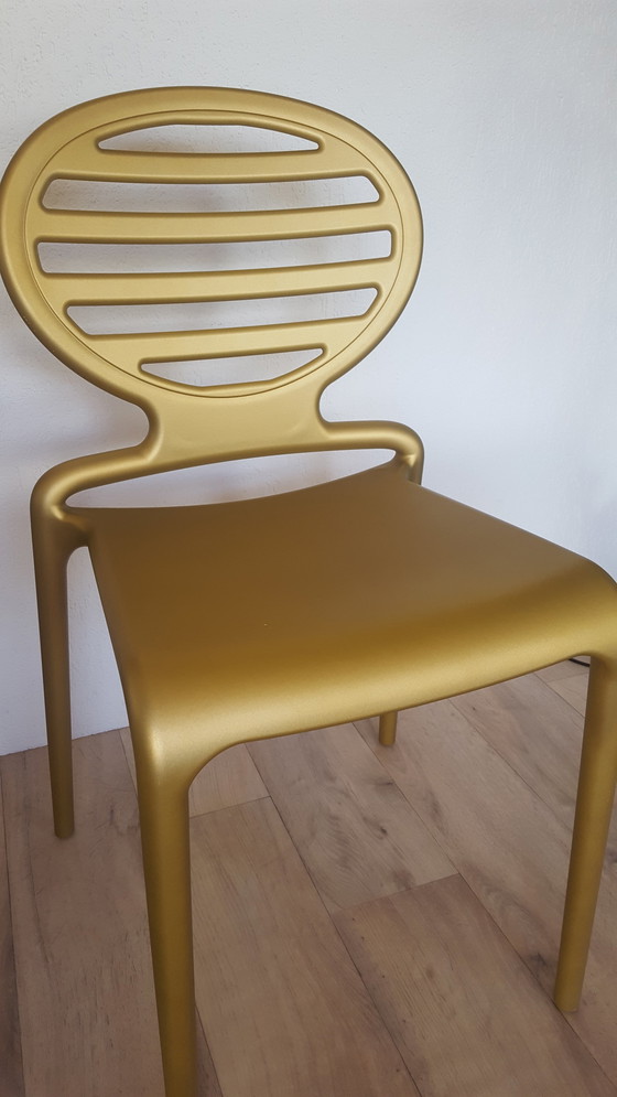 Image 1 of Scab Cokka dining chair Gold