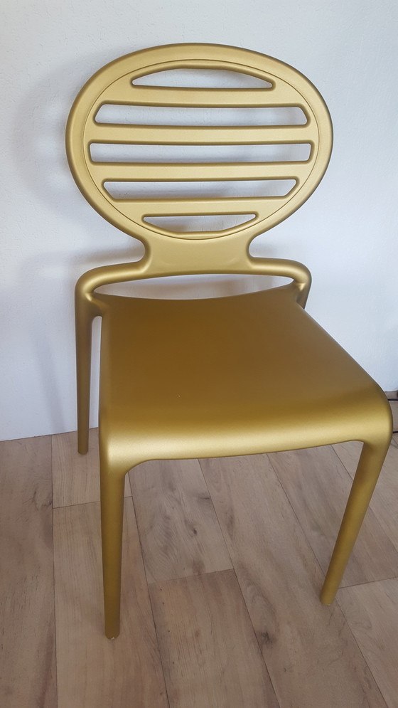 Image 1 of Scab Cokka dining chair Gold