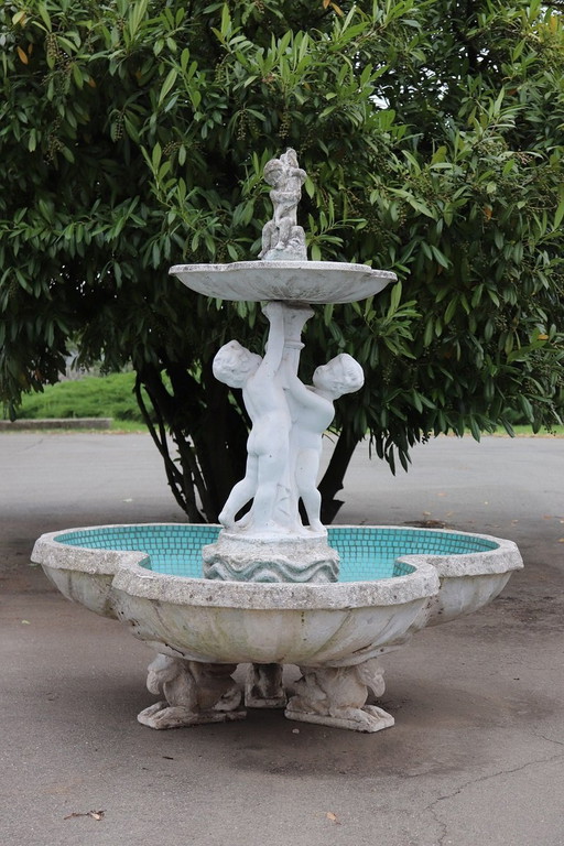 Neoclassical Garden Fountain