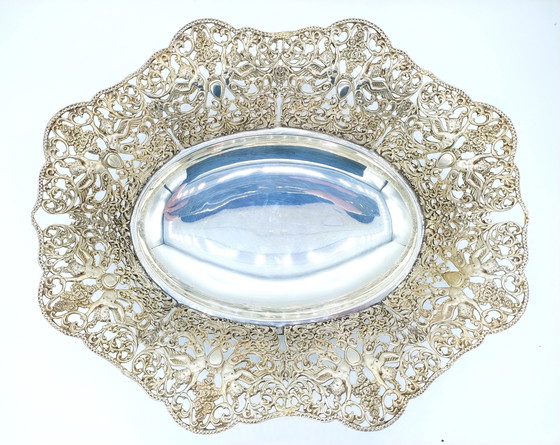 Image 1 of Silver bread basket Fa. Danilo Nannelli