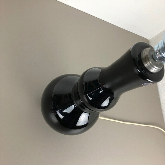 Image 1 of Lampada da tavolo vintage in vetro opalino a bolle di Murano di Cenedese Vetri, 1960