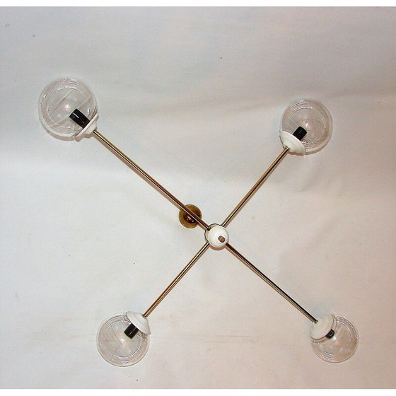 Image 1 of Vintage Minimalist chandelier 1960s