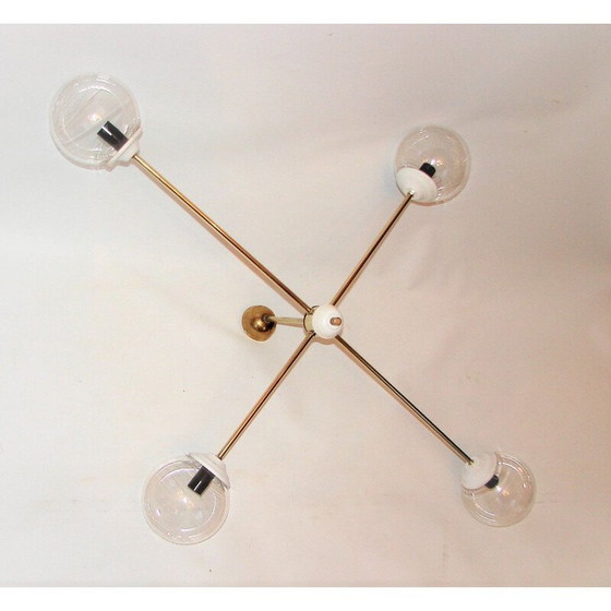 Image 1 of Vintage Minimalist chandelier 1960s