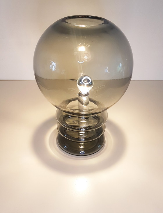 Image 1 of afellamp by Glashutte Limburg modèle Bulb Moon