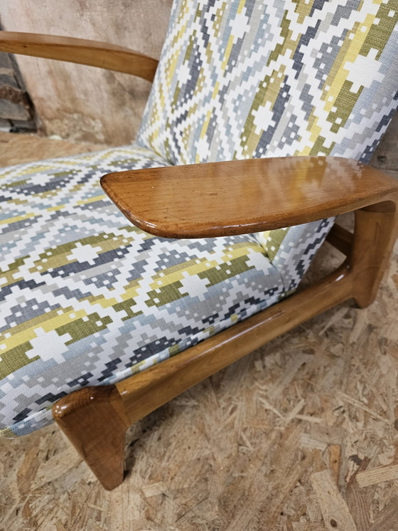 Image 1 of Gimson&Slater Rock N'Rest Relax Armchair With Hocker