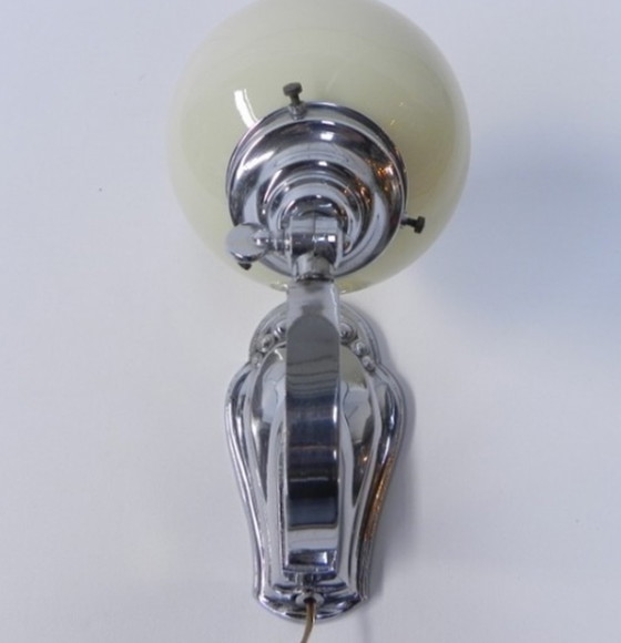 Image 1 of Art deco desk lamp with adjustable shade