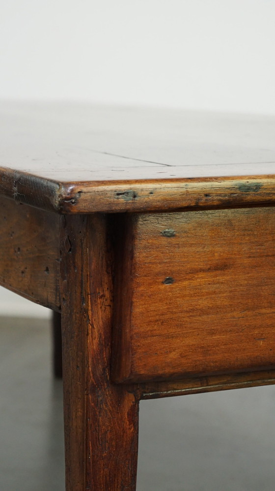 Image 1 of French Peasant Dining Table With Large 2 Drawers