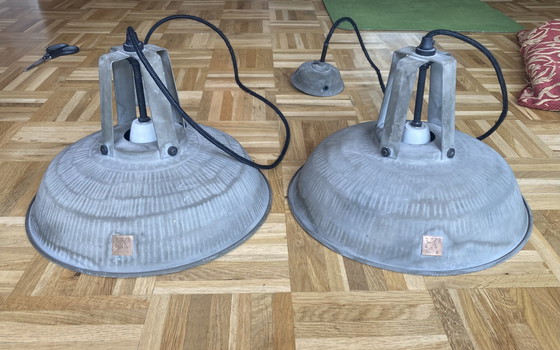 Image 1 of 2x HK Living Pendant Lamps