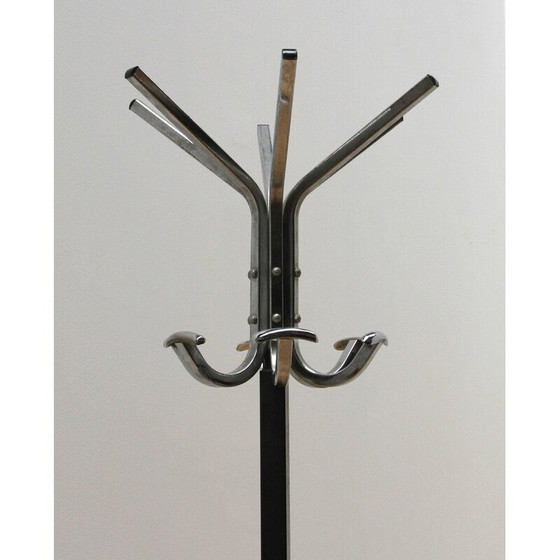 Image 1 of Vintage coat rack in chromed steel, 1970
