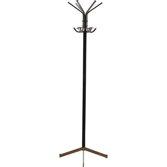 Image 1 of Vintage coat rack in chromed steel, 1970