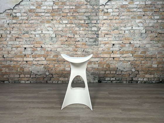 Image 1 of Slide Design Koncord blanc - tabouret de bar