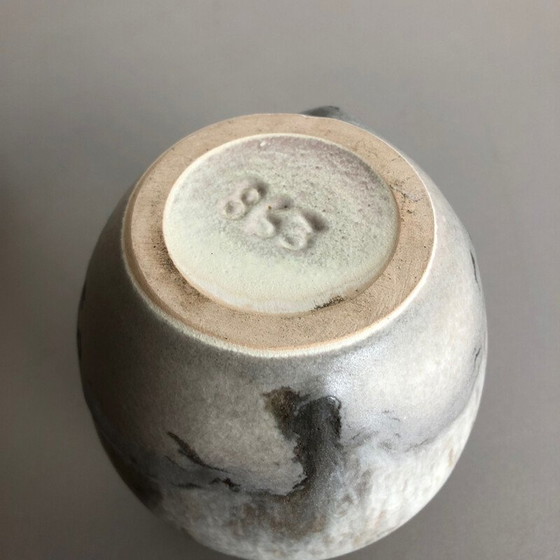 Image 1 of Coppia di vasi vintage in ceramica lavica di Ruscha, Germania, 1960