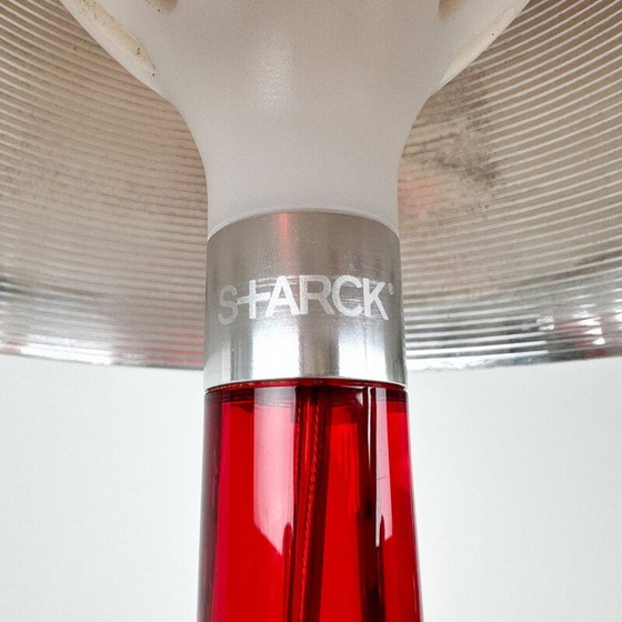 Image 1 of Vintage red table lamp by Philippe Starck for Flos, Italy 2000