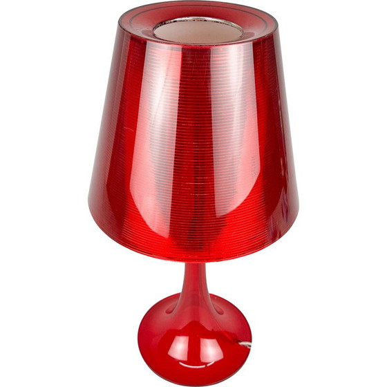 Image 1 of Vintage red table lamp by Philippe Starck for Flos, Italy 2000