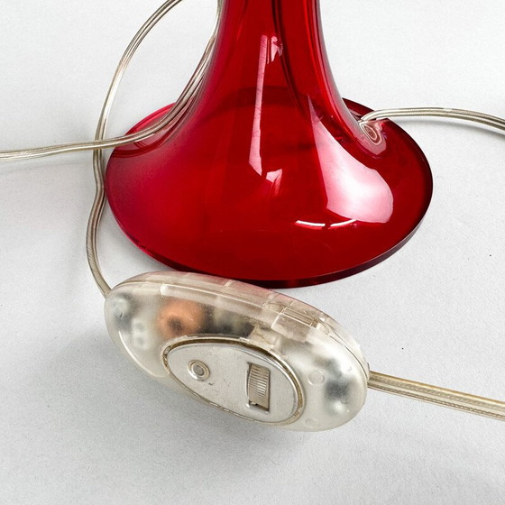 Image 1 of Vintage red table lamp by Philippe Starck for Flos, Italy 2000
