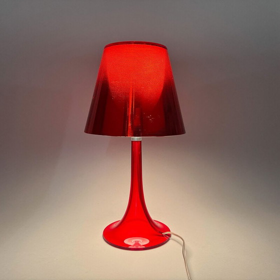 Image 1 of Vintage red table lamp by Philippe Starck for Flos, Italy 2000