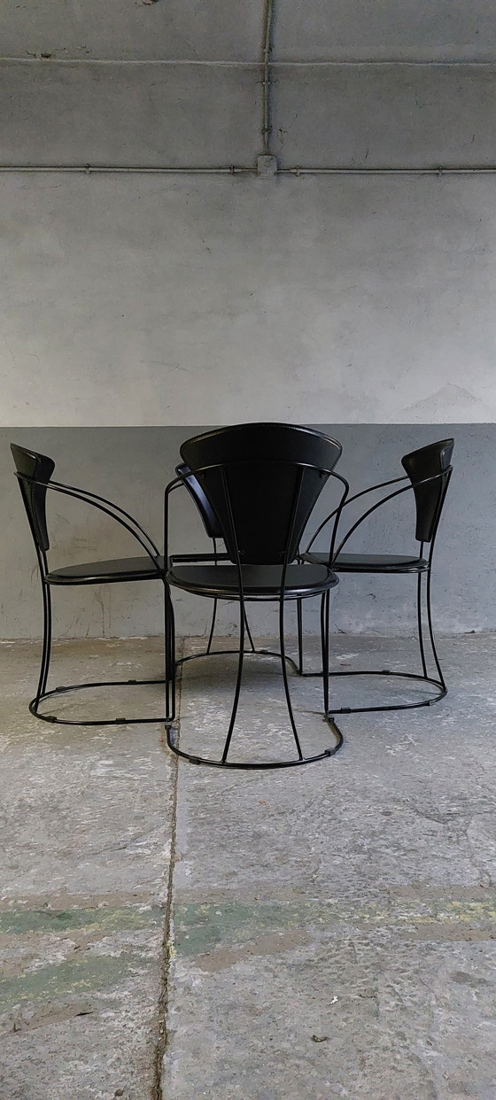 Image 1 of Set of 4 arrben dining chairs