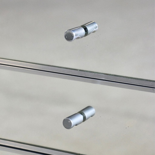 Pareja de cómodas vintage con 5 cajones, Alemania 1980