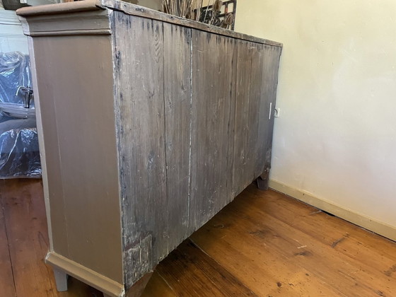 Image 1 of Old Dutch Huizer Buffet Cupboard Kitchen Cupboard