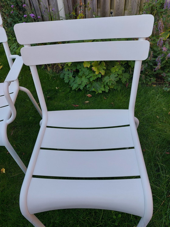 Image 1 of 3X Fermob Luxembourg garden chairs