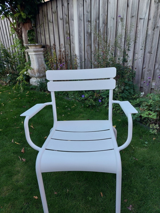 Image 1 of 3X Fermob Luxembourg garden chairs