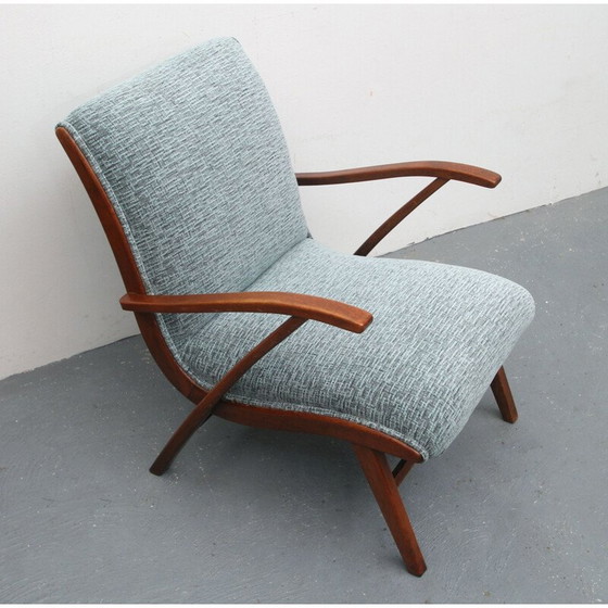 Image 1 of Poltrona vintage color menta chiaro, anni '50