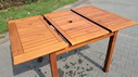 Privilege outdoor teak extendable table 134 cm maximum