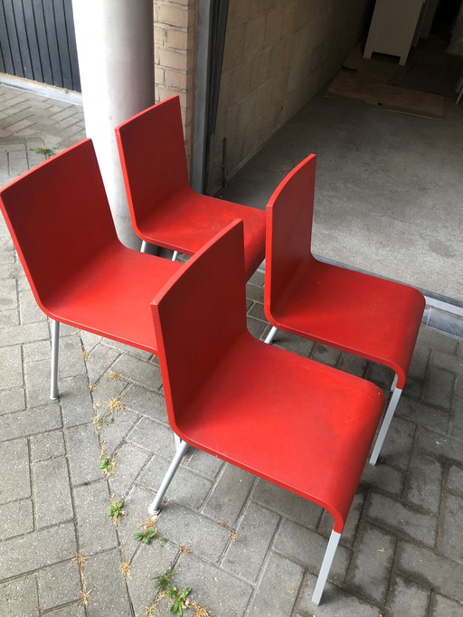 2x Vitra par Maarten Van Severen cha