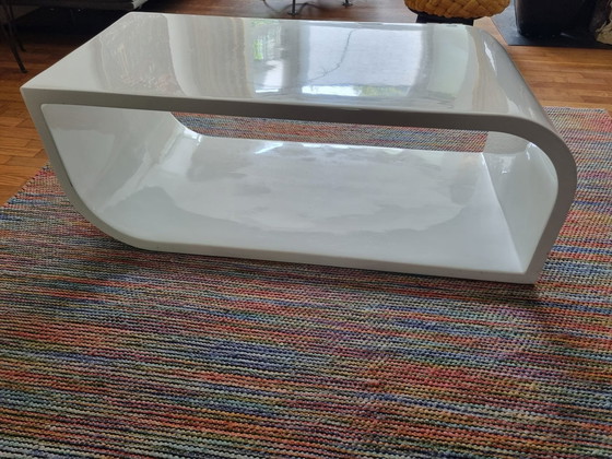 Image 1 of White High Gloss Coffee Table